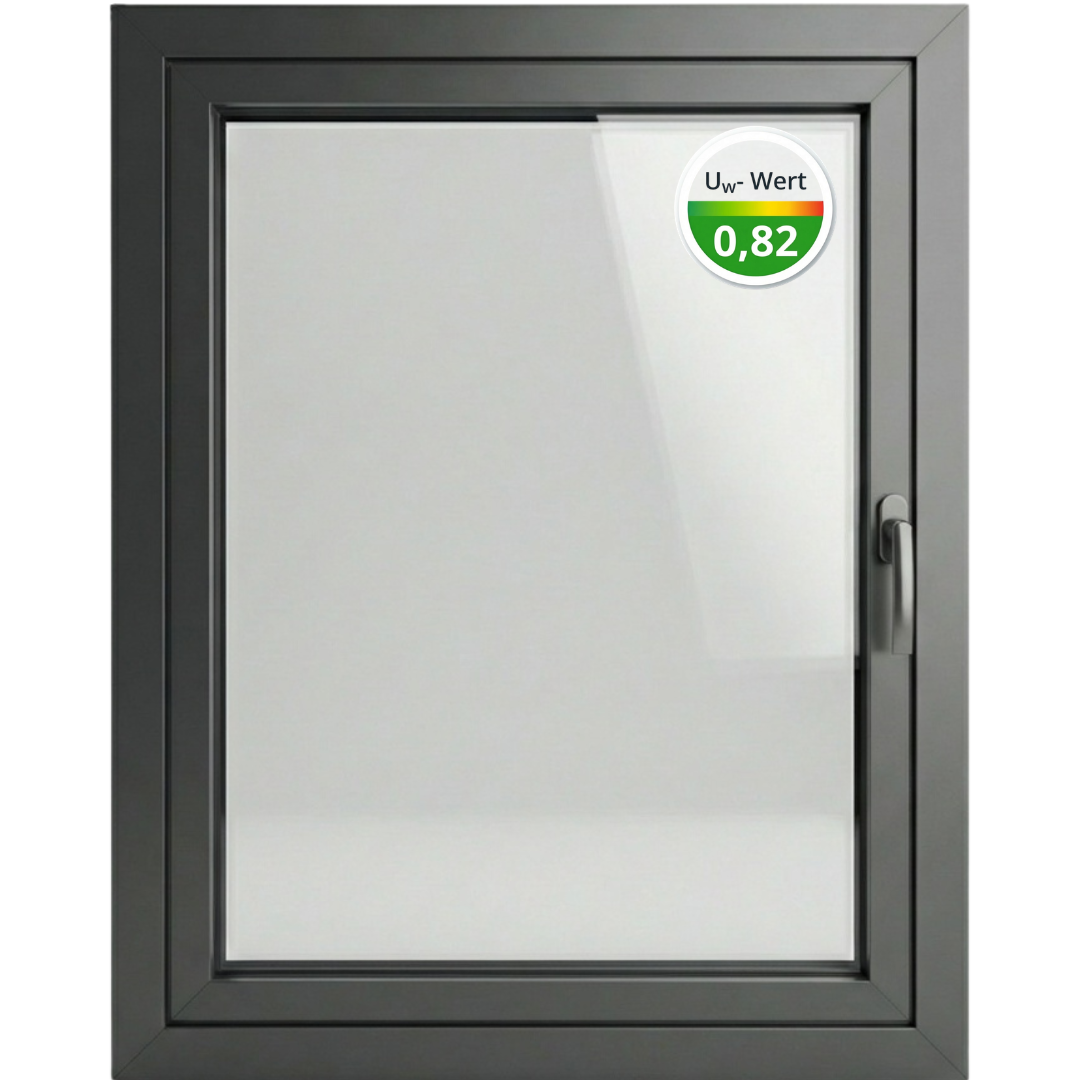 Standard Fenster aus Aluminium