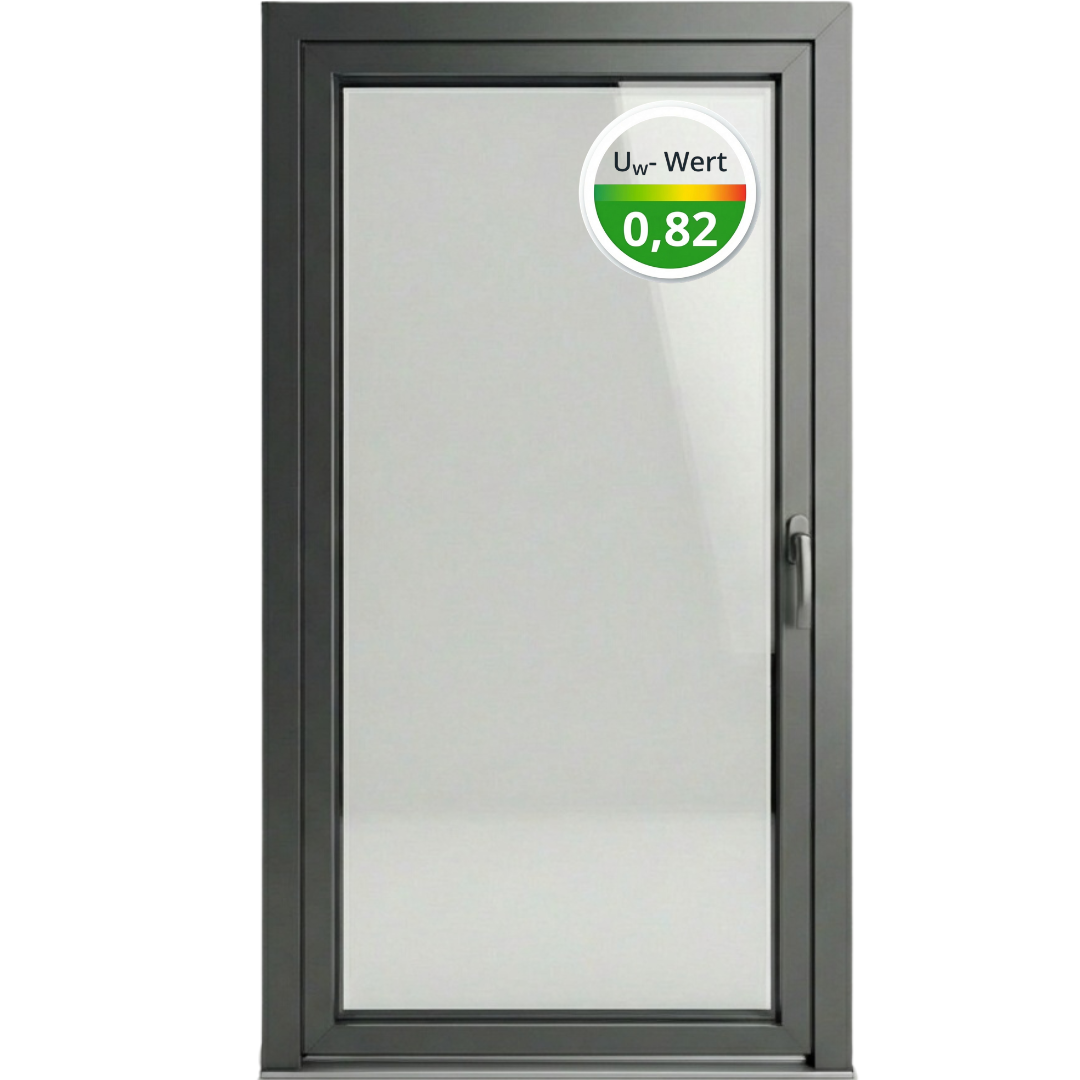 Ein Beispiel für standard Balkontüren aus Aluminium